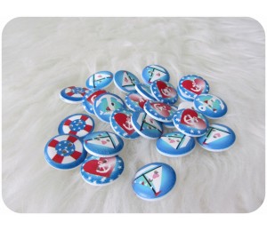 Knöpfe mit Maritimen Motiven